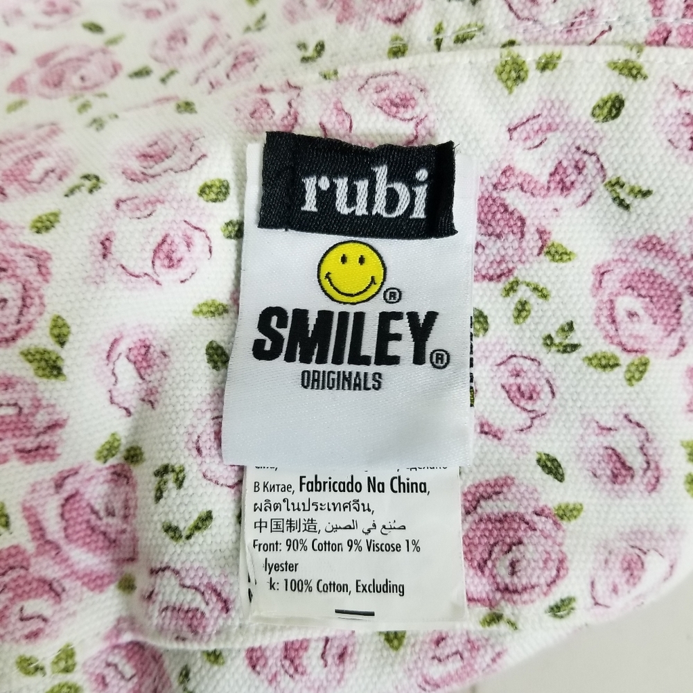 Smiley Originals Bucket Hat - Floral Rubi - Reversible - unisex - Picture 13 of 14
